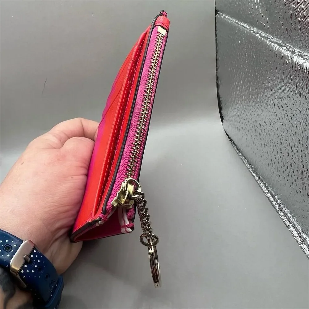 Kate Spade New York Laurel Way Bonita Stripe Bitsy WLRU4892, Card Case Wallet